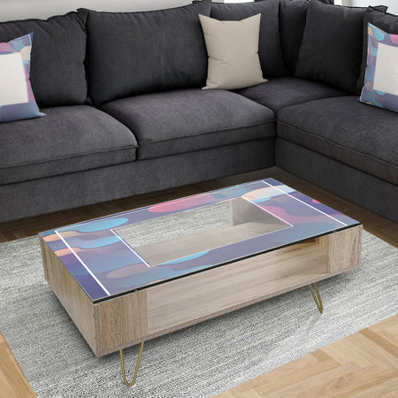 Lava Reunion - Mid-Century Modern Coffee Table