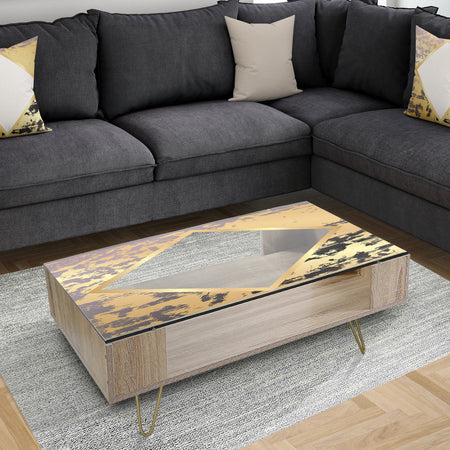 Marbled Marvelous 5 - Glam Coffee Table