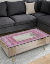 Black and Pink Hearts - Industrial Coffee Table