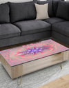 Lace Pattern - Mid-Century Modern Coffee Table