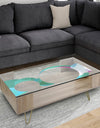 Circular Lacuna 15 - Mid-Century Modern Coffee Table