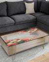 Floral Poloroid - Traditional Coffee Table