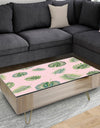 Palm Tropical leaves pattern. - Glam Coffee Table