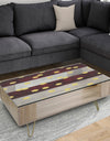 Gold Polka Dot Pattern I - Glam Coffee Table