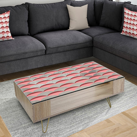 Geometrical Retro Design V - Modern Coffee Table