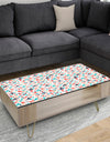 Retro Abstract Pattern Design II - Glam Coffee Table