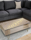 Golden Marble Design III - Glam Coffee Table