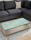 Golden Marble Design I - Glam Coffee Table