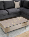 Golden Marble Design II - Glam Coffee Table