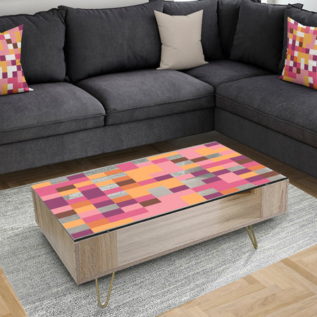 Retro Geometric Design VII - Glam Coffee Table