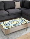 Black and White Fashion Ornament - Glam Coffee Table