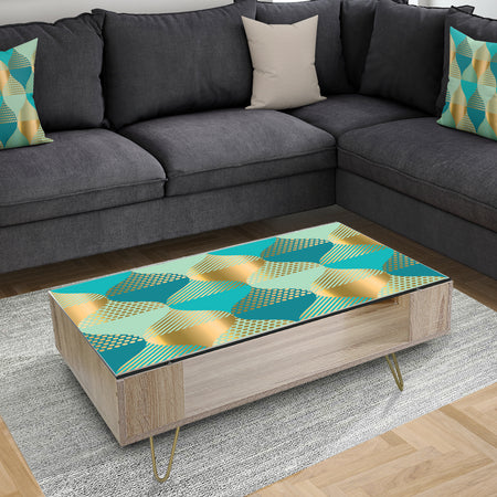 Luxury Retro Drops II - Glam Coffee Table