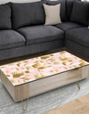 Gold and Rose Cubes II - Glam Coffee Table