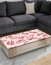 Bright Eucalyptus Floral Pattern II - Traditional Coffee Table