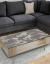 Retro Indian Floral Batik I - Glam Coffee Table