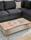 Retro Geometric Design VI - Glam Coffee Table