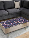 Handdrawn Pink Flowers - Glam Coffee Table