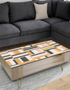 Abstract Retro Geometric IX - Glam Coffee Table