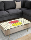 Wave Pattern - Glam Coffee Table