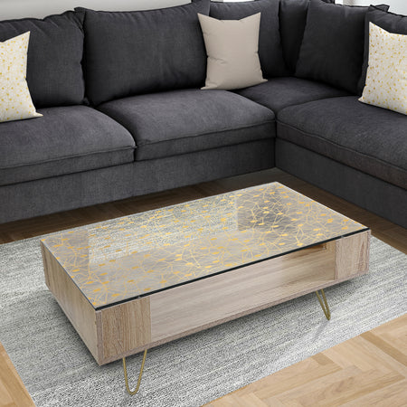 Golden Maze II - Glam Coffee Table