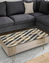 Golden Foliage VII - Glam Coffee Table