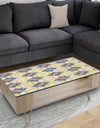 retro pattern in mosaic style - Glam Coffee Table