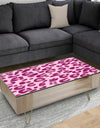Pink Leopard Pattern - Shabby Chic Coffee Table