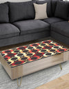 Abstract Retro Geometrical Design VIII - Modern Coffee Table
