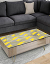 Abstract Retro Geometric II - Glam Coffee Table