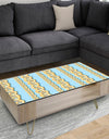 Gold Chain Pattern - Glam Coffee Table