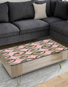 Abstract Geometric Circular Retro I - Glam Coffee Table