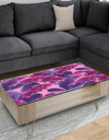 Orchid blossom colorful pattern - Glam Coffee Table