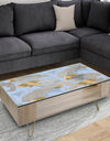 Orchid blossom color pattern - Glam Coffee Table