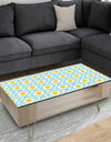 Retro Pattern Abstract Design I - Glam Coffee Table