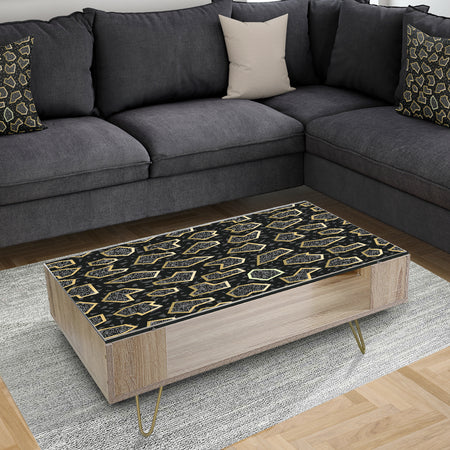 Gold Retro 80s - Glam Coffee Table