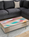 Retro Shining Colour Waves - Vintage Coffee Table