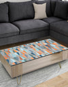 Retro Abstract Drops V - Glam Coffee Table