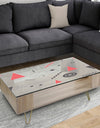 Triangular Retro Design III - Glam Coffee Table