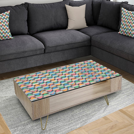 Retro Ornamental Design II - Glam Coffee Table