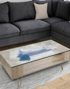 Blue Interlude - Transitional Coffee Table