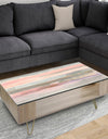 Influence of Line and Color - Traditional Coffee Table