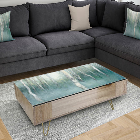 Green Forest Dream - Traditional Coffee Table
