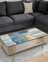 Indigo Panel VI - Traditional Coffee Table