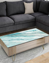 Silver Springs II Blue Green - Traditional Coffee Table