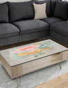 Multicolor French Bouquet I - Traditional Coffee Table