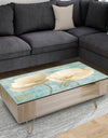 bouquet Poppies on Paisley II - Traditional Coffee Table