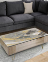 Marble Gold and Black II - Transitional Coffee Table