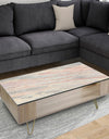 Copper Dreams watercolor - Transitional Coffee Table