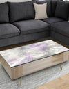 Porch & Den Watercolor Minimal Purple Tones III - Traditional Coffee Table