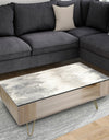 Gray Circles I - Modern Coffee Table